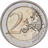 Купить Словакия 2 евро 2025 "100 лет первого Чемпионата Европы по хоккею "