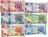 Купить Гана набор из 6 банкнот 5 10 20 50 100 200 седи 2022