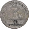 Купить Германия, Вюртемберг 6 крейцеров 1809