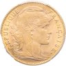 Купить Франция 10 франков (francs) 1911 в слабе PCGS MS62