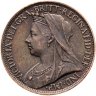 Купить Великобритания 1 фартинг (farthing) 1897