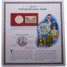 Купить США 50 центов (1/2 доллара, half dollar) 2011 Армия США, знак монетного двора: "D" - Денвер, в буклете с маркой