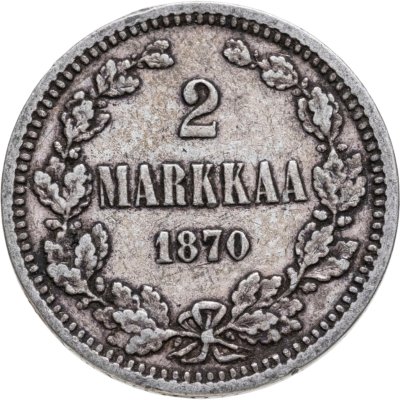 купить 2 марки 1870 S для Финляндии