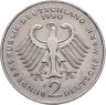 Купить Германия 2 марки 1990 "Курт Шумахер, 30 лет Федеративной Республике"