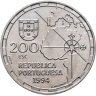 Купить Португалия 200 эскудо (escudos) 1994 "500 лет с момента разделения зон влияния между Португалией и Испанией"