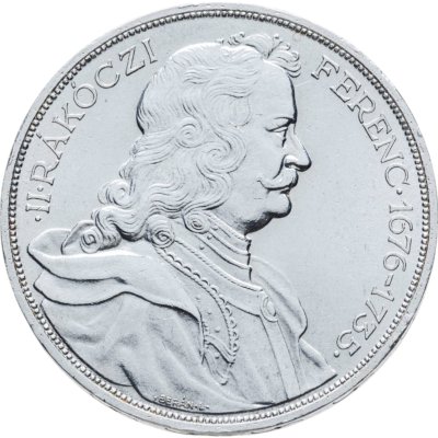 купить 2 пенгё (pengo) 1935 200 лет со дня смерти Ференца II Ракоци Венгрия