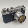 Купить Фотоаппарат пленочный "ФЭД-2" с объективом "Индустар-26м" в оригинальном кофре, в комплекте с экспонометром "Ленинград 4", металл, пластик, стекло, кожа, Харьковский машиностроительный завод им. Дзержинского (ФЭД), СССР, 1958-1969 гг.