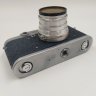 Купить Фотоаппарат пленочный "ФЭД-2" с объективом "Индустар-26м" в оригинальном кофре, в комплекте с экспонометром "Ленинград 4", металл, пластик, стекло, кожа, Харьковский машиностроительный завод им. Дзержинского (ФЭД), СССР, 1958-1969 гг.