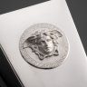 Купить Ваза "Medusa Platinum", (фирма Versace/Версаче), фарфор, крытье, серебрение, матирование, Rosenthal (Розенталь), Германия, 2010-2020 гг.