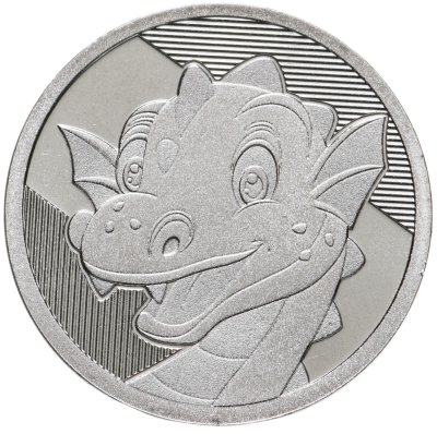 купить [НОВИНКА] Монетовидный жетон 2023 СПМД серии «Китайский гороскоп - год Дракона 2024» ГОЗНАК