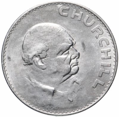купить Великобритания 1 крона 1965 Черчиль
