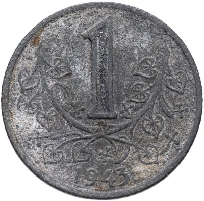 купить Богемия и Моравия 1 крона (koruna) 1943