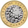 Купить Финляндия 5 евро 2008 "100 лет науке и исследованиям" в футляре с сертификатом