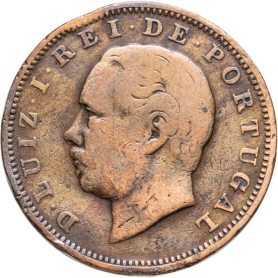 купить Португалия 20 реалов (рейс, reis) 1882