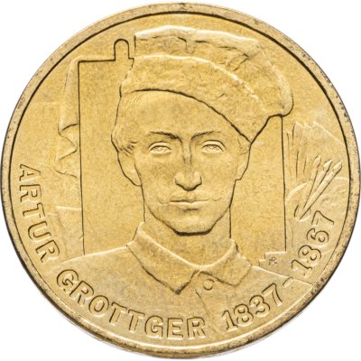 купить Польша 2 злотых 2010 "Артур Гротгер"