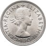 Купить Великобритания 1 шиллинг (shilling) 1966 "Английский герб - 3 льва внутри коронованного щита"