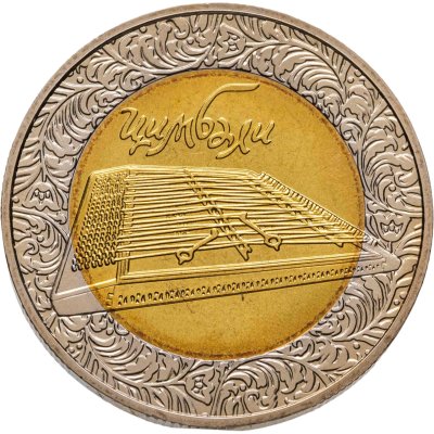 купить Украина 5 гривен 2006 "Народные музыкальные инструменты - Цимбалы"