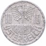 Купить Австрия 10 грошей (groschen) 1968