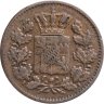 Купить Германия, Бавария 1 пфенниг 1863
