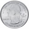 Купить США 1/4 доллара (25 центов, квотер) 2017 P — "Национальный памятник Эффиджи Маундз" (36-й парк)