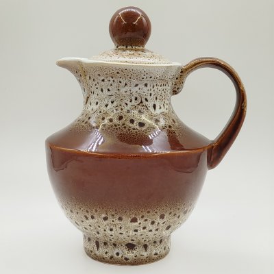 купить Кувшин с абстрактным декором, фаянс, глазурь, СССР, 1970-1990 гг.