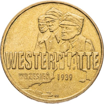 купить Польша 2 злотых 2009 "Оборона Вестерплатте в сентябре 1939"