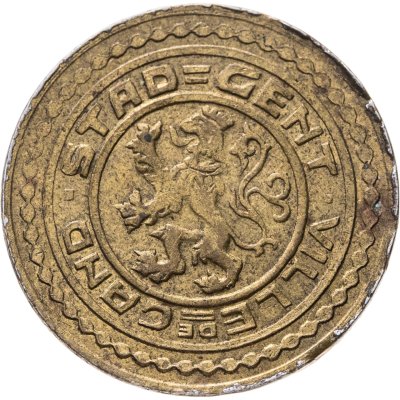 купить Бельгия (Гент) 1 франк 1915 Германская оккупация