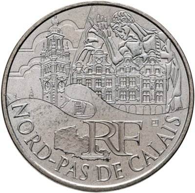 купить Франция 10 евро 2011 "Регионы Франции - Нор-Па-де-Кале"