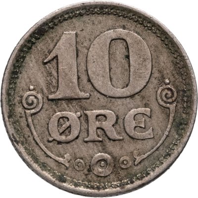 купить Дания 10 эре 1920