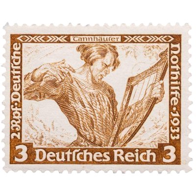 купить Германия, Третий Рейх 3+2 рейхспфеннига 1933 Фонд "Экстренная помощь". Серия "Сцены из произведений Рихарда Вагнера"