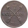 Купить Швеция 1/2 скиллинга (skilling) 1809