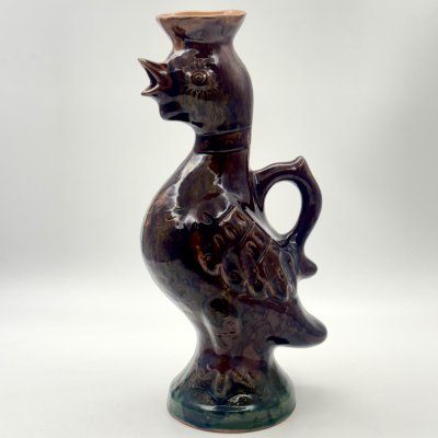 купить Кувшин "Утка", керамика, глазурь, Скопинская керамика, СССР, 1970-1980 гг.