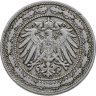 Купить Германия 20 пфеннигов (pfennig) 1890 Знак монетного двора: "G" - Карлсруэ