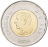Купить Канада 2 доллара 2024 "100-летие ВВС Канады"