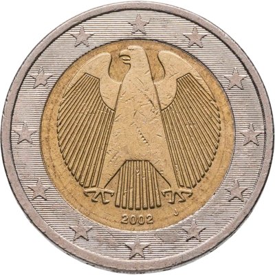 купить Германия 2 евро J 2002
