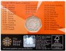 Купить Великобритания 50 пенсов (pence) 2011 "XXX летние Олимпийские Игры, Лондон 2012 - Стрельба из лука" в буклете