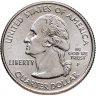 Купить США 1/4 доллара (квотер, 25 центов) 2007 P "Штат Монтана"