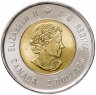 Купить Канада 2 доллара (dollar) 2020 "100 лет со дня рождения Билла Рида" (цветная)