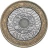 Купить Великобритания 2 фунта (pounds) 2001