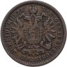 Купить Австрия 1 крейцер (kreuzer) 1891