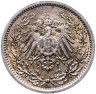 Купить Германия 1/2 марки (mark) 1916 А