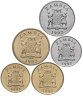 Купить Замбия набор монет 1992 (5 шт.)