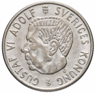 купить Швеция 2 кроны (kronor) 1954