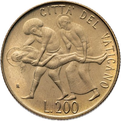 купить Ватикан 200 лир 1981