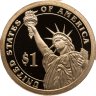 Купить США 1 доллар (dollar) 2008 S Proof "Джеймс Монро (5-й президент США)" знак монетного двора "S" - Сан-Франциско