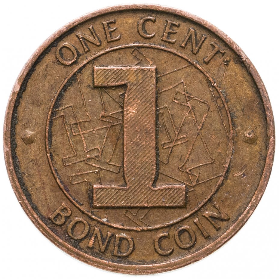 купить Зимбабве 1 цент (cent) 2014