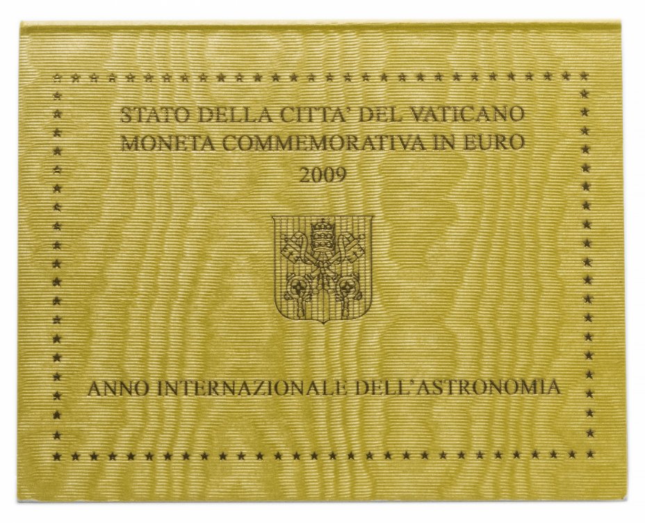 купить Ватикан 2 евро 2009  Год Астрономии