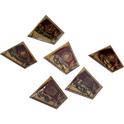 купить Набор значков Награды ( Ордена ) Комсомола - ВЛКСМ ( 6 штук , без повторов ) (Разновидность случайная )