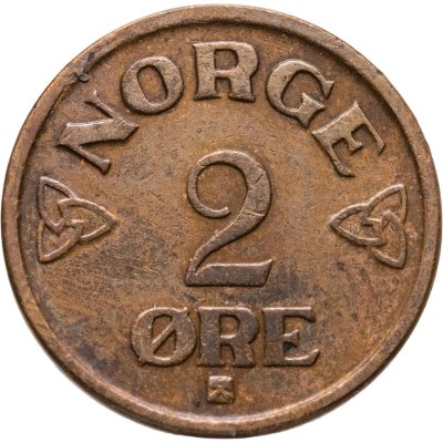 купить Норвегия 2 эре (ore) 1952 Без "KONGERIKET NORGE"