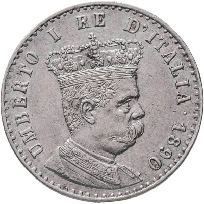 купить Итальянская Эритрея 50 чентезимо 1890